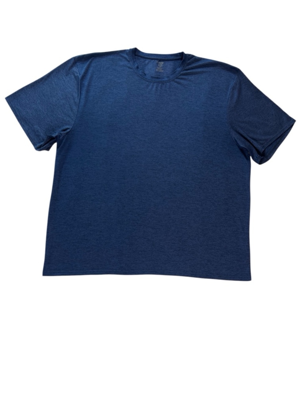 Athletex Men's Blue Short Sleeve Performance Crewneck T-Shirt Size 4X